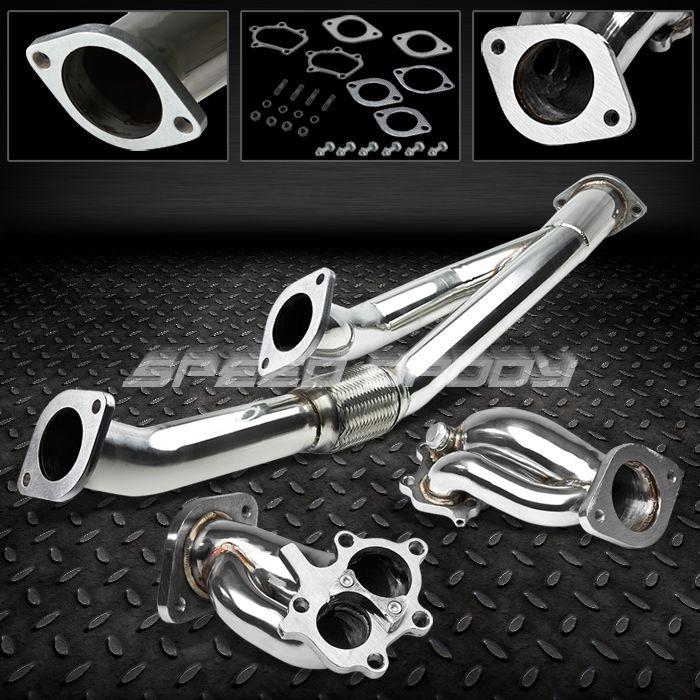 Rb26dett elbow+downpipe down pipe exhaust 89-02 nissan skyline gt-r r32/r33/r34