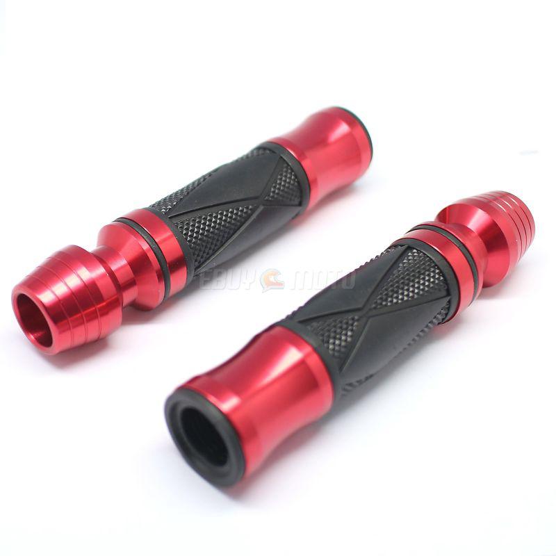  universal cnc  handle bar hand grips 7/8" aluminum rubber  for yamaha