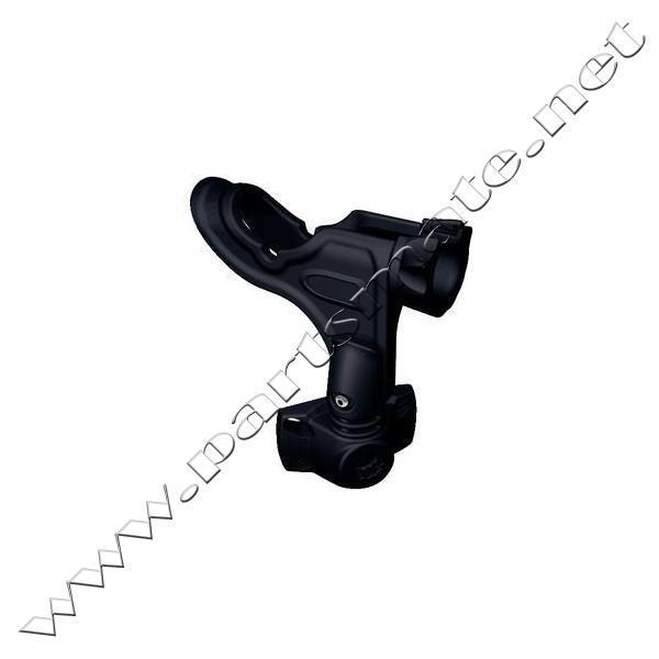 Attwood 50104 pro seriesii rod holder black with bi-axis mount