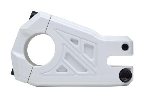 Oneal-mx/azonic barretta(0-degree rise,45mm ext) handlebar stem,pc white,25.4mm