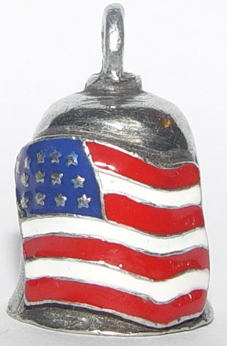 American flag gremlin ride bell 4 motorcycle truck new