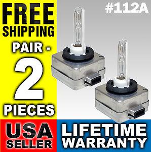 12000k bulbs hid xenon low beam headlight pair 2 bulb d1s d1r d1c 12000 k 112a