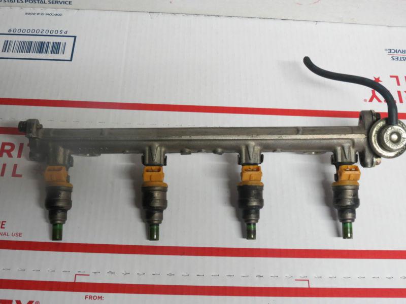 92 93 94 95 96 mirage - summit - expo - colt - oem 1.8l fuel injector set w/rail