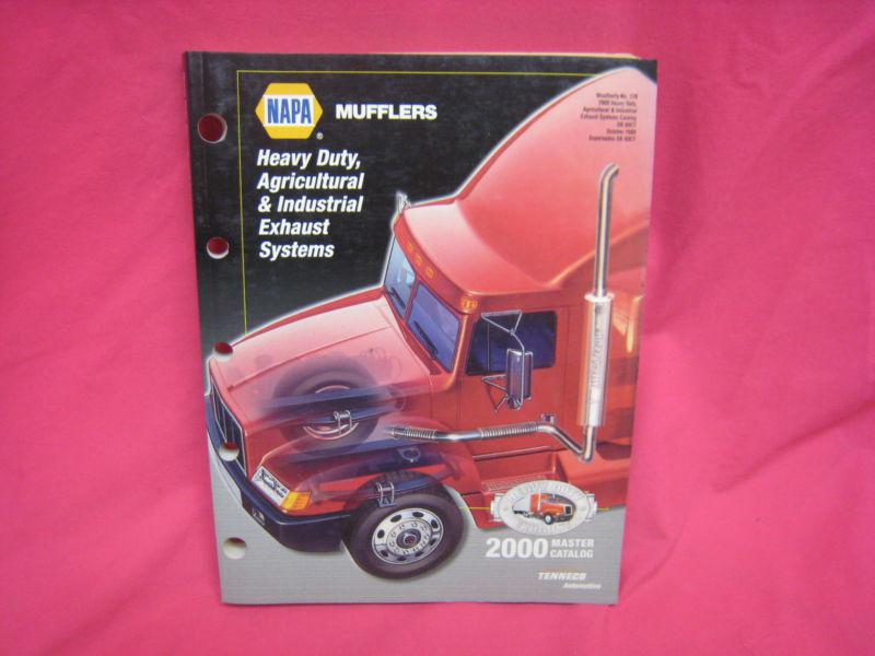 Used napa mufflers exhaust heavy duty agriculture parts catalog 2000 (n-148)