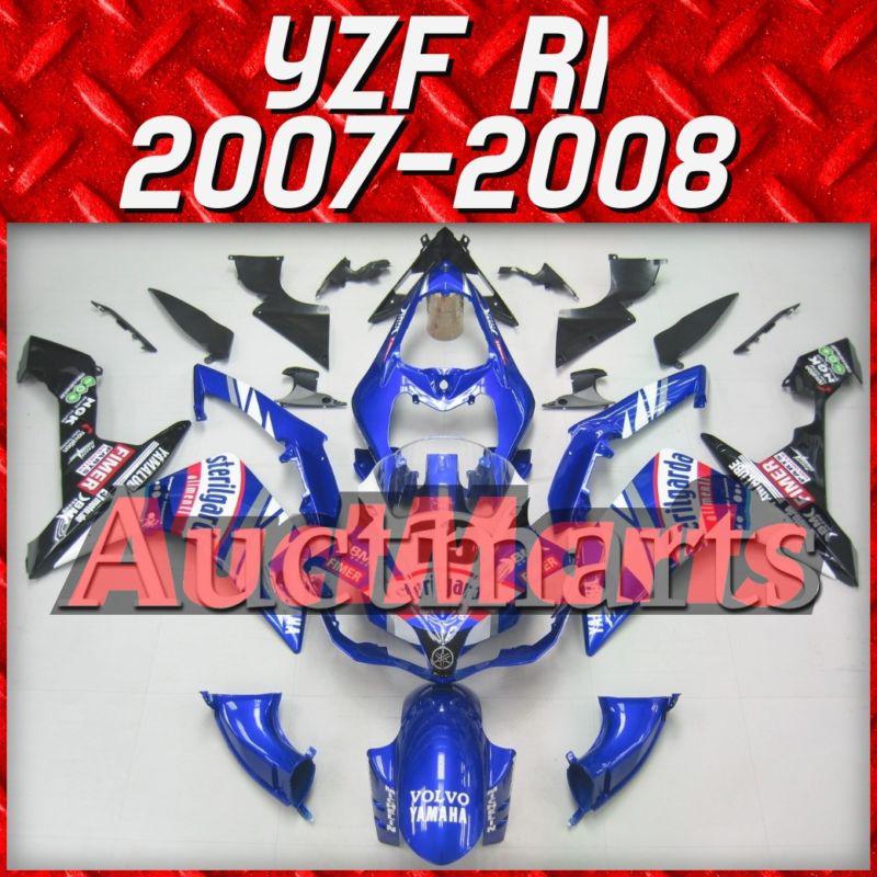 Fit yamaha yzf r1 07 08 yzfr1 2007 2008 1000 fairing kit bodywork c10 g25