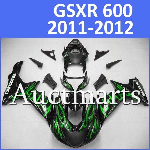 Fit suzuki gsxr 750 gsxr 600 gsx-r 11 2011 12 2012 fairing d11 o3