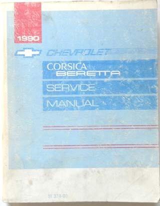 1990 chevrolet beretta and corsica  service repair manual original 