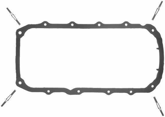 Fel-pro gaskets fpg os34501r - oil pan gasket set