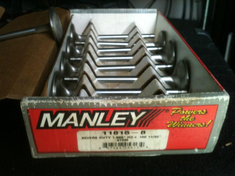 Manley bbc exhust valves ss 11815-8