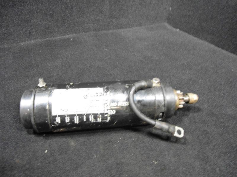  mercury/mariner starter assy #50-72467 replaces #64975 1976-1986 1988 150/175hp