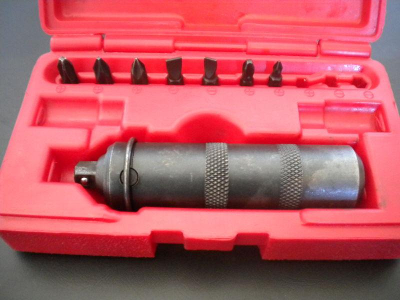 Mac tools 8 pc. impact driver set, nice shape.