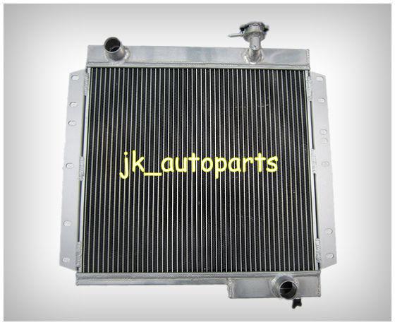 Toyota land cruiser 69-74 fj40/fj43/fj45 f 3.9l 238c.i.mt 3row aluminum radiator