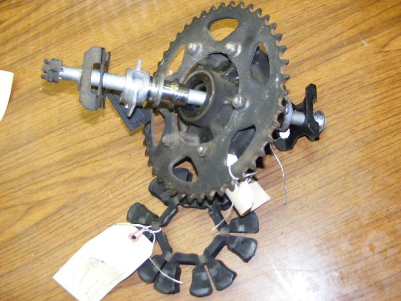 2011 kawasaki ex250j ninja rear hub assembly