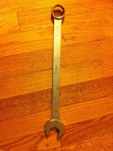 Mac 1/2" 1-1/16", 12 point, knuckle saver, long combination wrench
