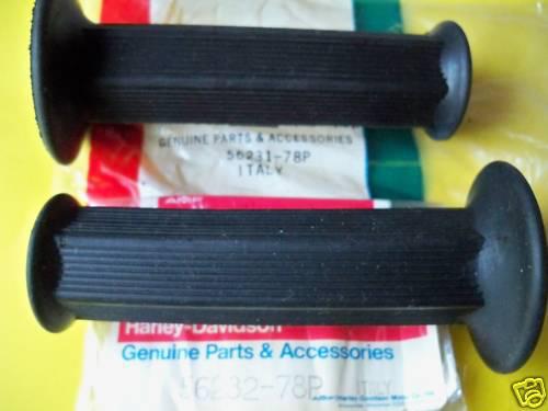 Aermacchi  harley  nos handlebar hand grips  for 1978  125, 175, 250