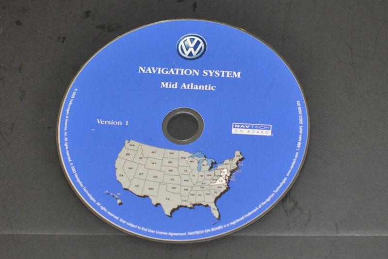 '03 '04 volkswagen touareg navigation cd mid atlantic