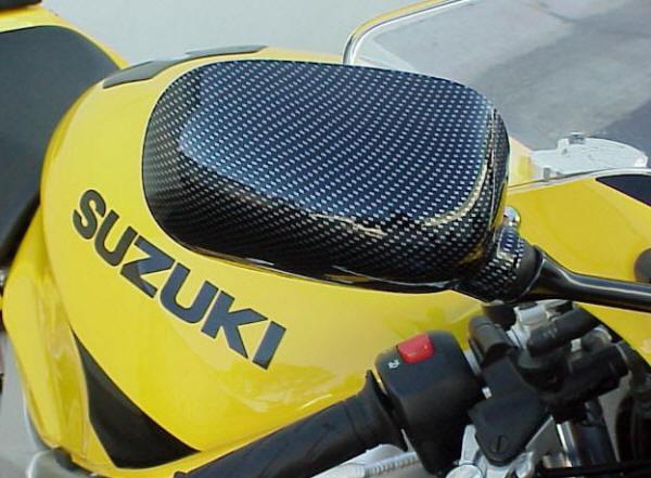 2001-2005 suzuki sv650 gsxr 600 750 1000 carbon mirrors