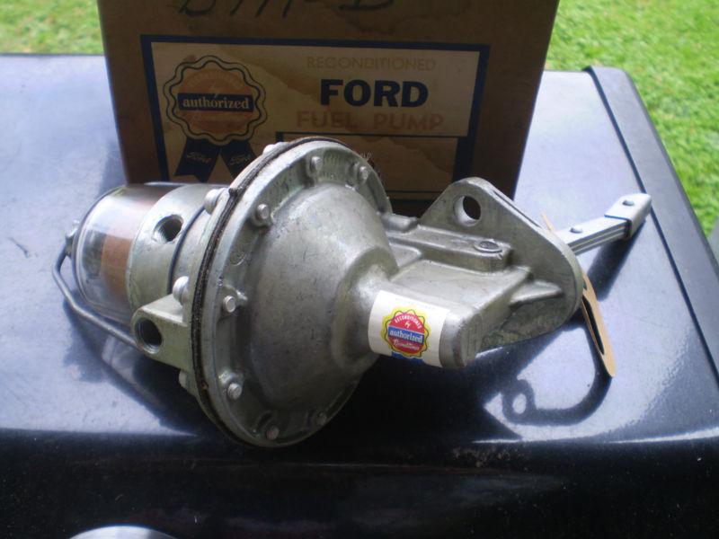 1957-58 ford v-8 fuel pump in box 'b7a-d