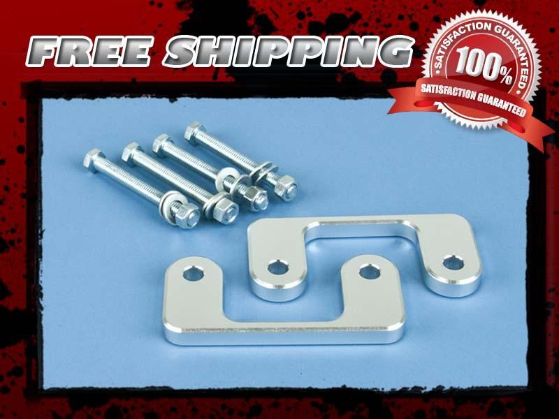 Silver aluminum lift kit front 2" coil spacer 2wd 4x2 4wd 4x4