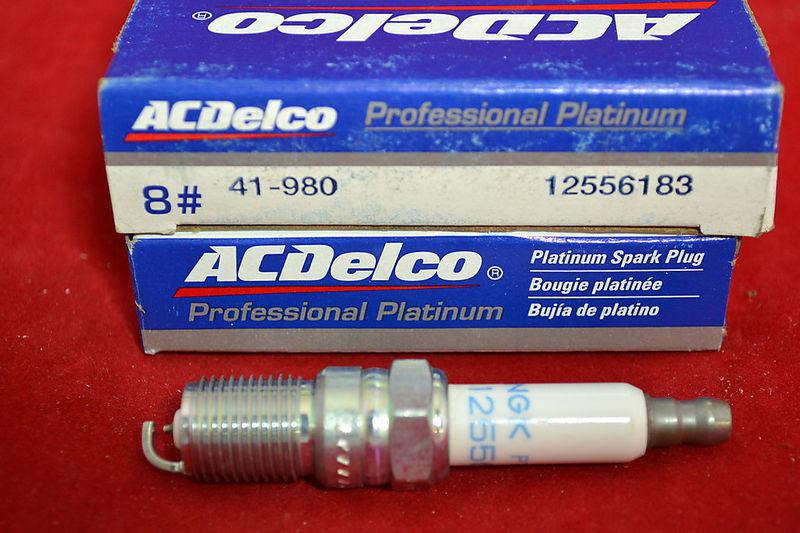 Ac delco platinum spark plug  41-980  single