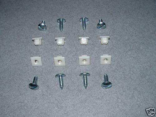 63-65 66 67 68-70 biscayne impala license fastener 