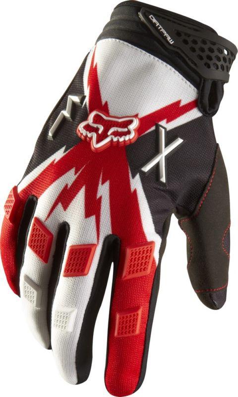 Fox racing youth dirtpaw giant red gloves  2013 mx motocross