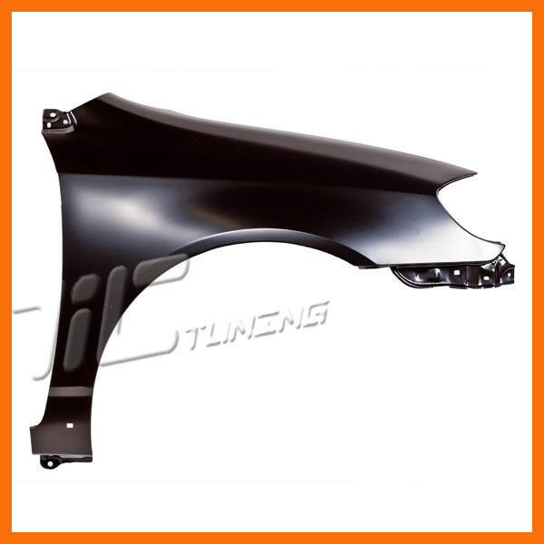 2003-2008 toyota corolla xrs primered black right fender passenger steel capa