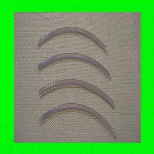 Bmw clear door edge guard trim molding protector 4 qty of 8" w/wrnty 1