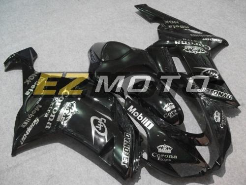 Injection body fairing kit for kawasaki ninja zx6r zx 6r 2007 2008 aa