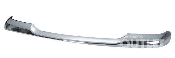 99 00 01 02 gmc sierra chrome upper bumper cover pad new replacement