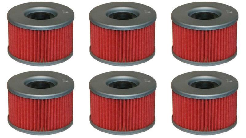 (6) new hiflofiltro hf111 hiflo oil fliters honda trx400/trx500/trx650/trx680