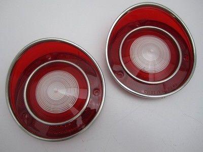 1969 corvette gm backup tail light pair 