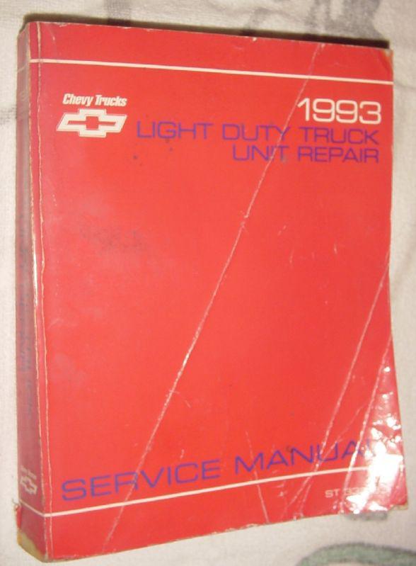 1993 chevy truck service manual