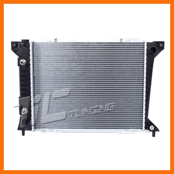 Brand new radiator assembly 1993 ford thunderbird cougar 3.8 v6 w/o supercharged