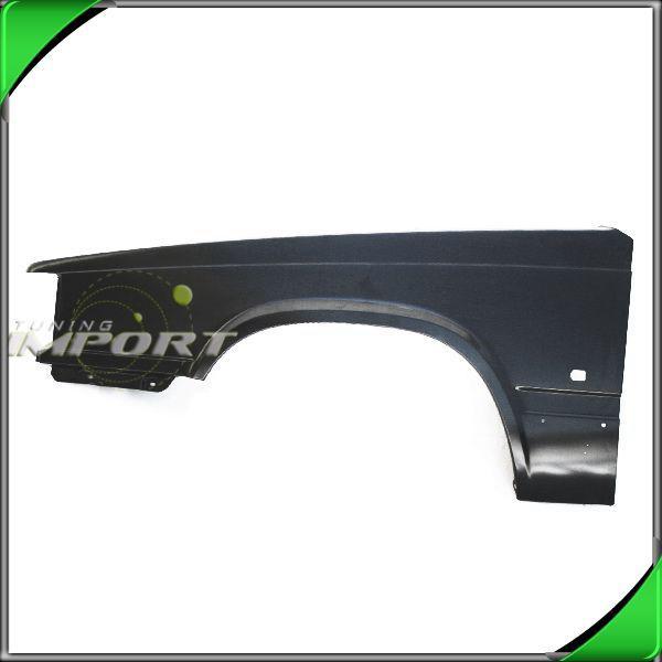 90 91 92 volvo 740 sedan wagon primered black driver left side fender assembly