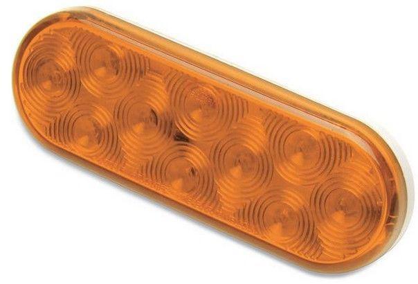 Bluhm enterprises brite lite led trailer light oval amber