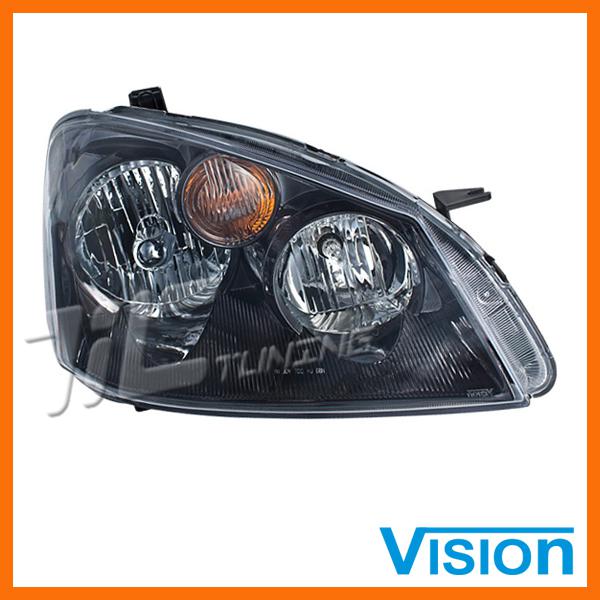 05-06 nissan altima s se sl passenger r/h side headlight lamp assembly halogen