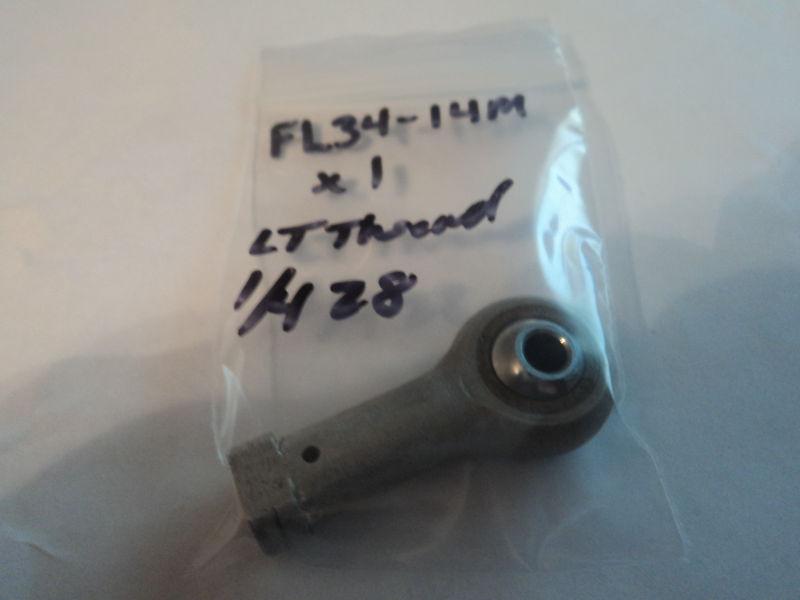 Fl34-14m heim bearing, alternate fl3414m new rod end-left threads-piper