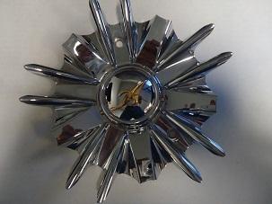 Arelli wheel custom chrome wheel center cap #205-115-c caps (1) 