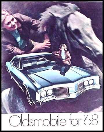 1968 oldsmobile prestige brochure 442 cutlass toronado