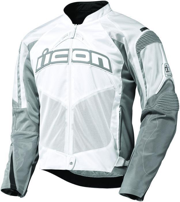 Icon contra motorcycle jacket white md/medium