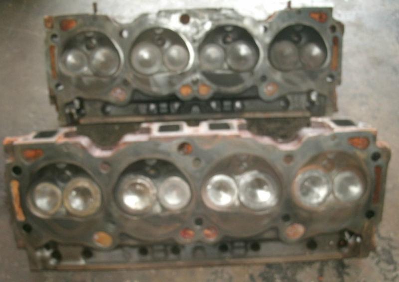 1972 buick 455 stage 1 cylinder heads set gs,gsx,riviera,skylark