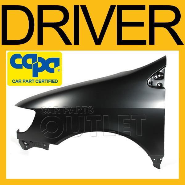 1998-2001 2002 2003 toyota sienna front fender primered black steel ce/xle left