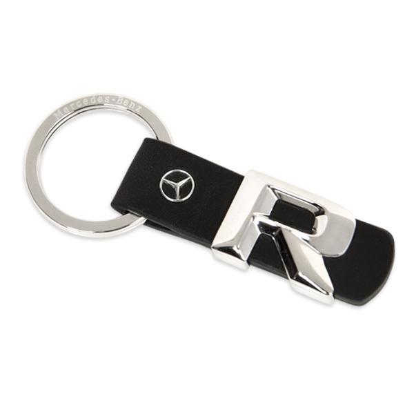 New genuine mercedes r-class leather key ring chain r350 r320 r63 amg