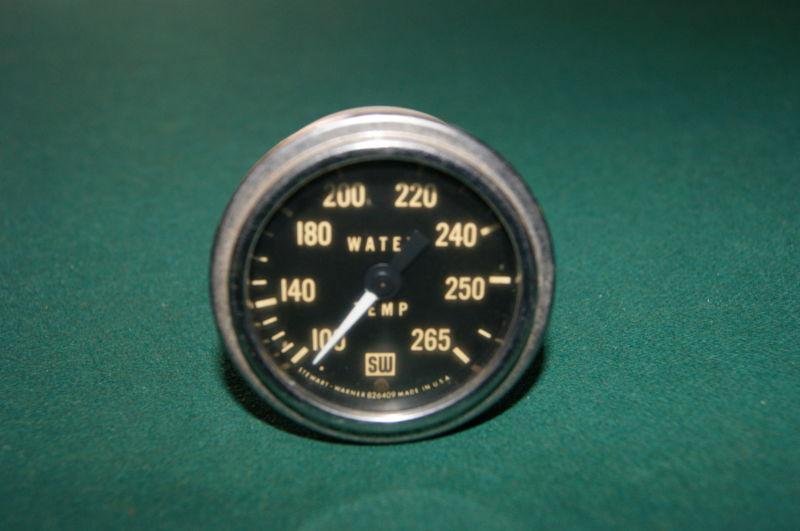 Classic stewart warner water temp gauge, used