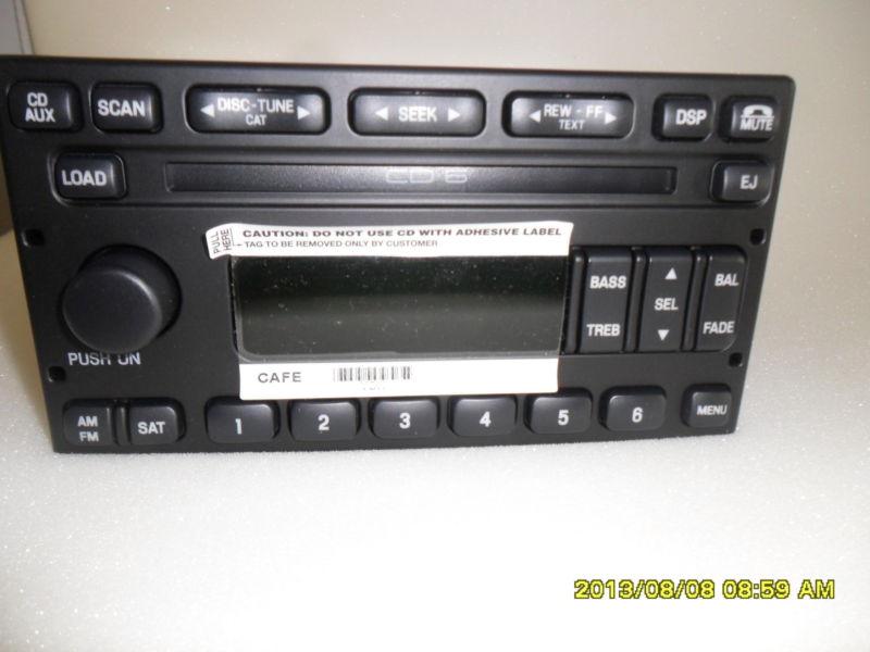 2003 2004 2005 2006 ford expedition cd6  am-fm-6 disc/cd # 2l1f-18c815-ec