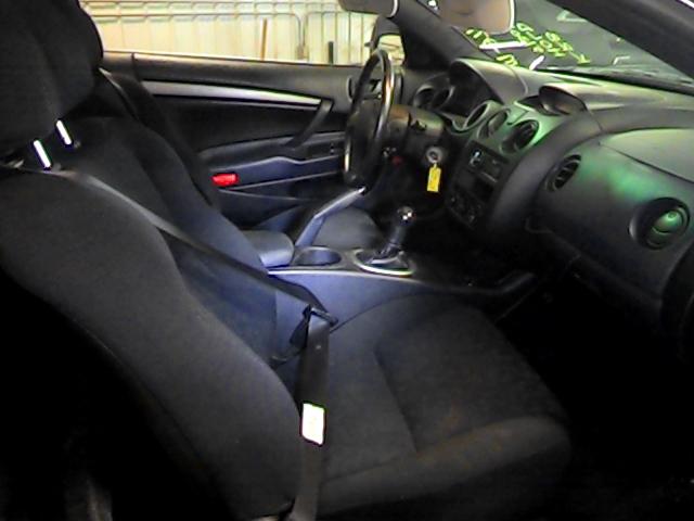 2003 mitsubishi eclipse front passenger seat belt & retractor only black