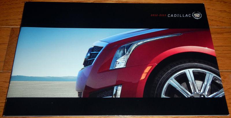 2012 2013 cadillac vehicle brochure ft ats xts cts cts-v escalade