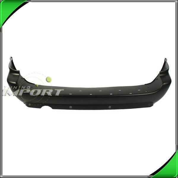 05-07 grand caravan town rear bumper cover replacement abs plastic prime raw blk