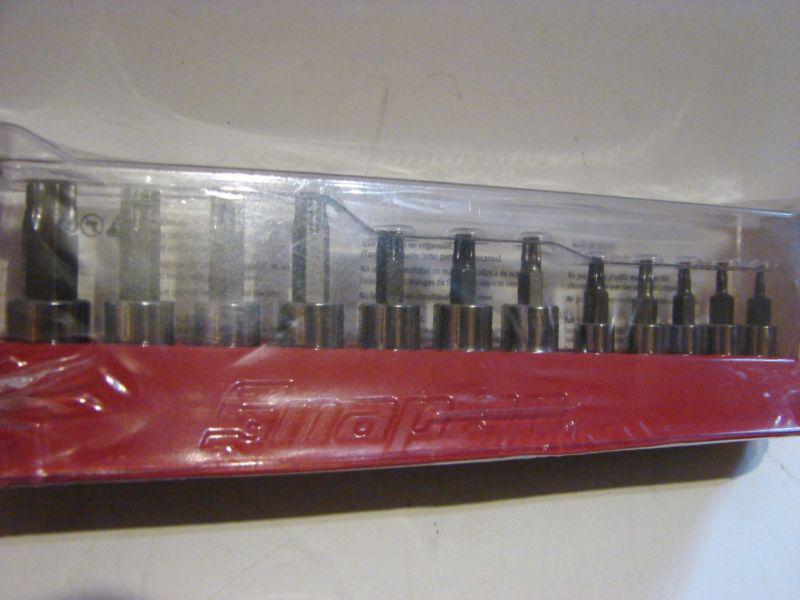 Snap on torx bit socket driver set 212eftxy